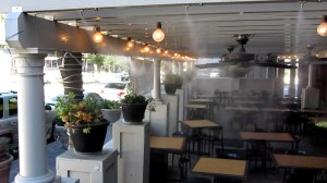 restaurant outdoor cooling
