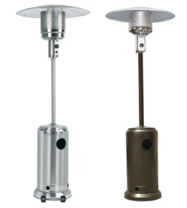 stainless & powder coated mushroom gas heaters