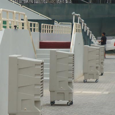Outdoor air coolers heaters Rentals