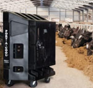 Air cooler for animal farm cooling